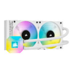 Corsair 240mm H100i ELITE CAPELLIX WHITE RGB Intel/AMD CPU Liquid Cooler