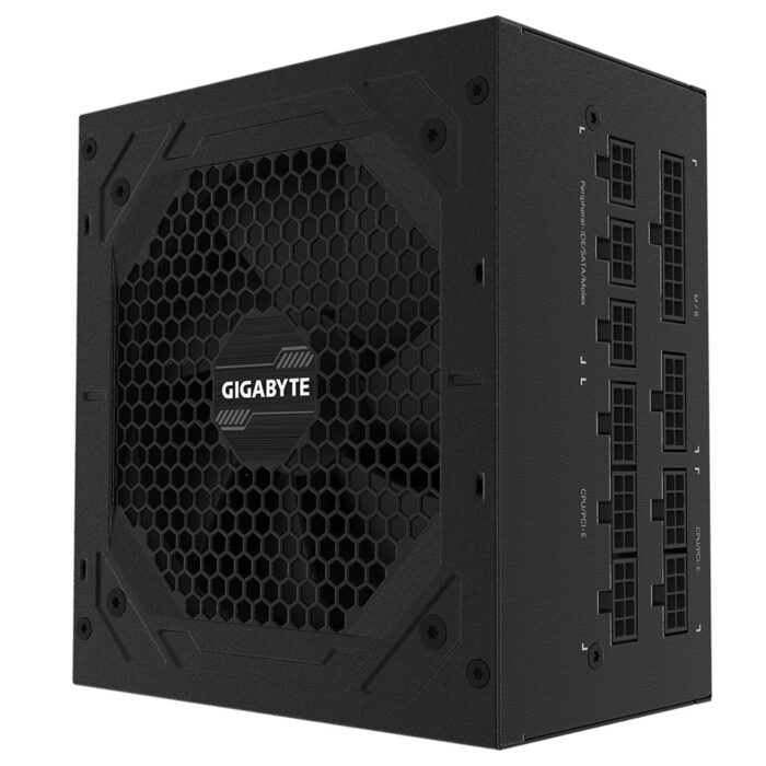Gigabyte P1000GM 1000W PSU, 120mm Smart Hydraulic Bearing Fan, 80 PLUS Gold, Fully Modular, UK Plug, High-Quality Japanese Capacitors, Powerful Single +12V Rail - Image 7