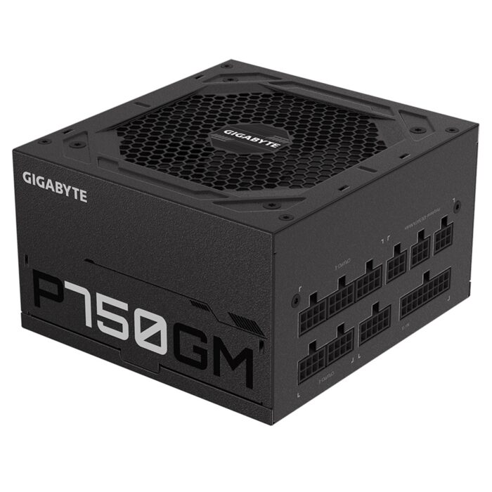 Gigabyte P750GM 750W PSU, 120mm Smart Hydraulic Bearing Fan, 80 PLUS Gold, Fully Modular, UK Plug, High-Quality Japanes Capacitors, Powerful Single +12V Rail - Image 7