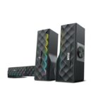 Marvo Scorpion SG-280 Dual Modes 2.0 speaker or Soundbar, Stereo Sound, USB Powered, 7 Colour RGB Lighting,