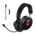 Marvo Scorpion HG9088W 2.4G and BT 5.0 Wireless Gaming Headphones, Surround Sound, 7 Colour Lighting - PC, Android, MAC OS, iOS, PS4, PS5 and Switch Compatible