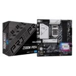ASRock Z590M PRO4 Motherboard, Intel Socket 1200, 11th/10th Gen, Micro ATX, Intel Gigabit LAN, 1 x PCIe 4.0 x16, 1 x PCIe 3.0 x16, 2 x PCIe 3.0 x1, HDMI, DisplayPort, Nahimic Audio