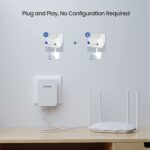 Tenda PH3 1000Mbps Powerline Adapter Kit with Single Port/Home Plug AV2 UK Extender, for fast & stable network expansion - Image 3