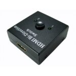 Two Port Manual HDMI Switch