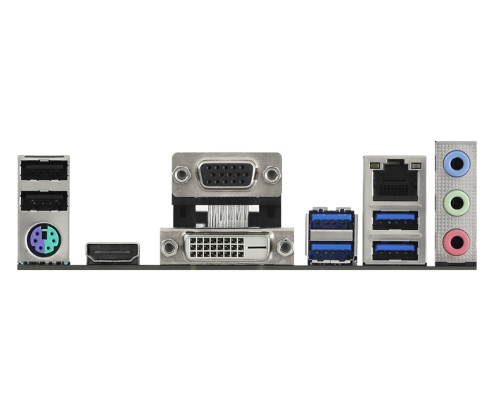 Asrock A520M-HDV, AMD A520, AM4, Micro ATX, 2 DDR4, VGA, DVI, HDMI, M.2 - Image 4