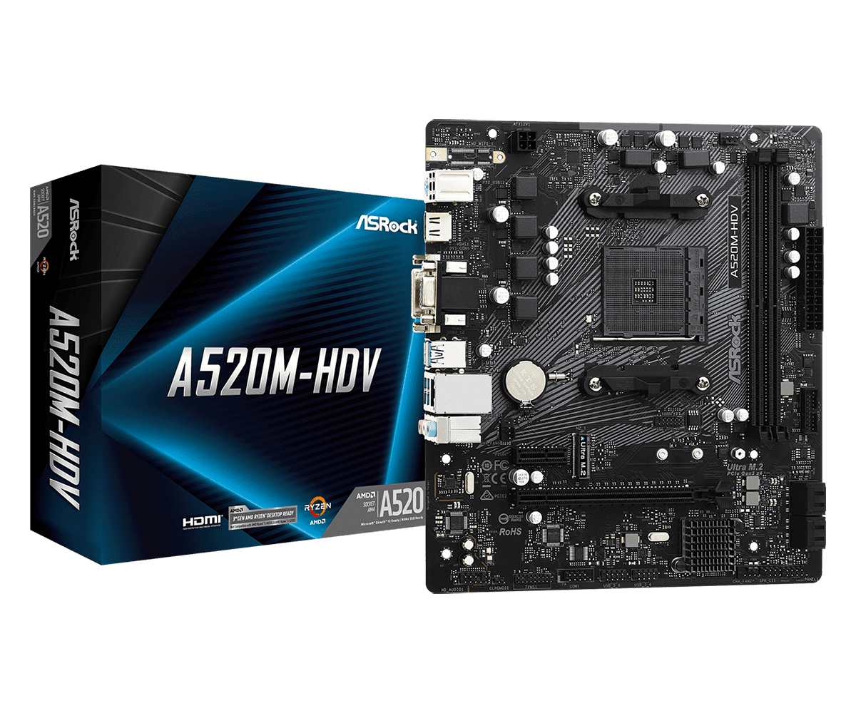 ASRock A520M-HDV