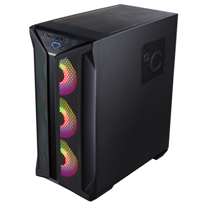 GameMax Brufen C1 ARGB Case 4 x ARGB Fans Turbo MB Cooling Fan - Image 6