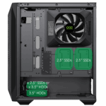 GameMax Brufen C1 ARGB Case 4 x ARGB Fans Turbo MB Cooling Fan - Image 10
