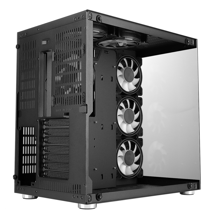 GamMax DS360 Glass Gaming Case 6 x Infinity ARGB Fans Hub - Image 9