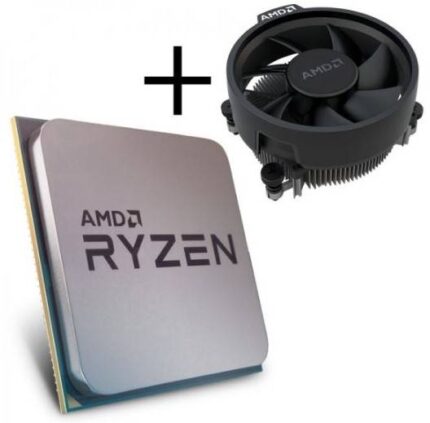 Used AMD Ryzen 5 5600G with Radeon Graphics and Wraith Stealth Cooler 3.9Ghz (6 cores, 12 threads, up to 4.4 GHz)