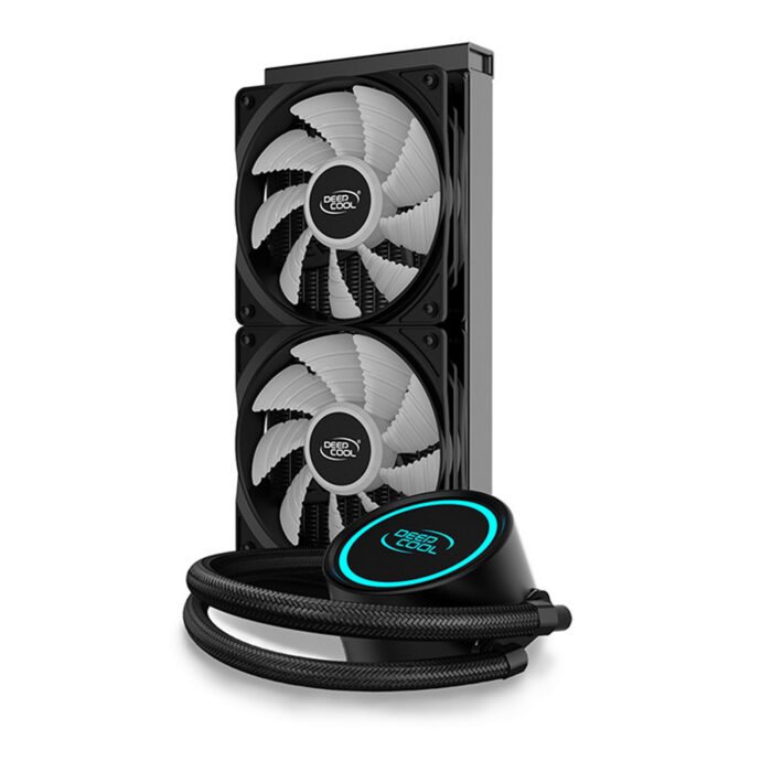 DeepCool GAMMAXX L240 V2 Universal Socket 240mm PWM 1800RPM RGB LED AiO Liquid CPU Cooler - Image 4