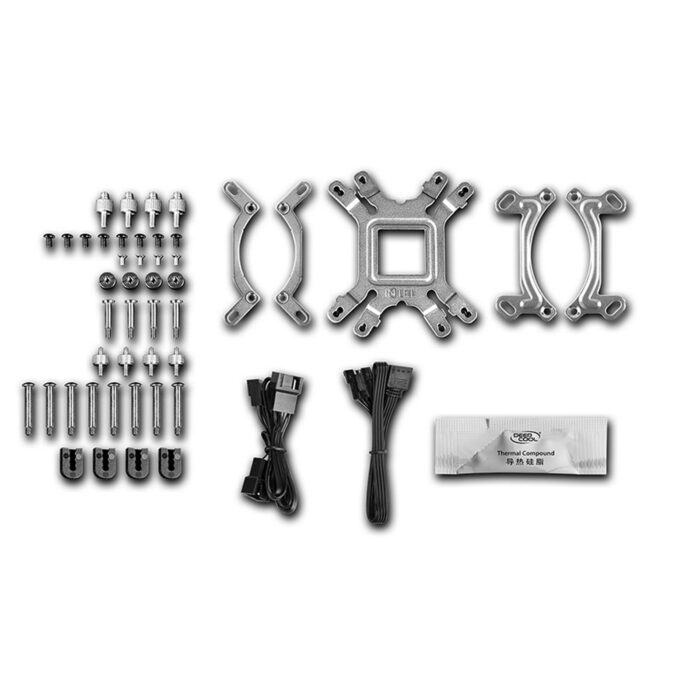 DeepCool GAMMAXX L240 V2 Universal Socket 240mm PWM 1800RPM RGB LED AiO Liquid CPU Cooler - Image 6