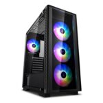 DeepCool MATREXX 50 ADD-RGB 4F Case, Gaming, Black, Mid Tower, ARGB LED Fans