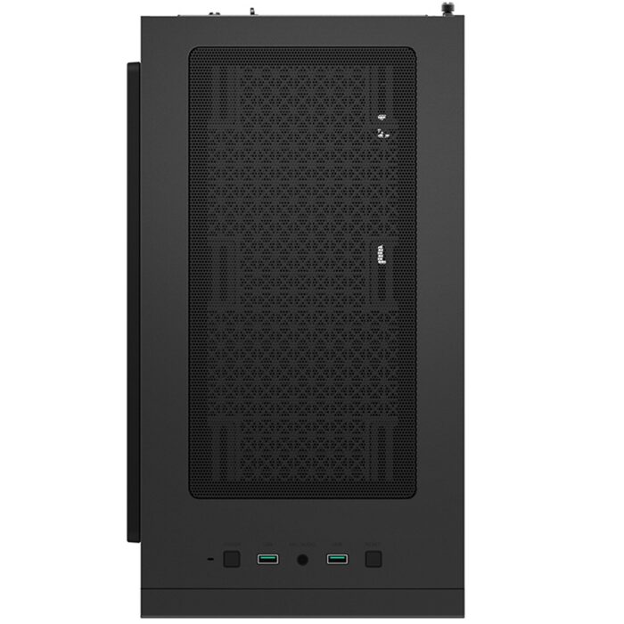 DeepCool MACUBE 110 Case, Home & Business, Black, Micro Tower, 2 x USB 3.0, Tempered Glass Side Window Panel - Image 7