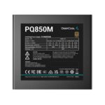 DeepCool PQ850M 850W Power Supply Unit, 80 PLUS Gold, Fully Modular, UK Plug, Flat Black Cables - Image 4