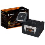 GIGABYTE AORUS P750W 750W PSU, 135mm Smart 2 Ball Bearing Fan, 80 PLUS Gold, Fully Modular