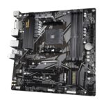 Gigabyte B550M DS3H AMD Socket AM4 Micro ATX DVI/HDMI USB 3.2 M.2 Motherboard - Image 2