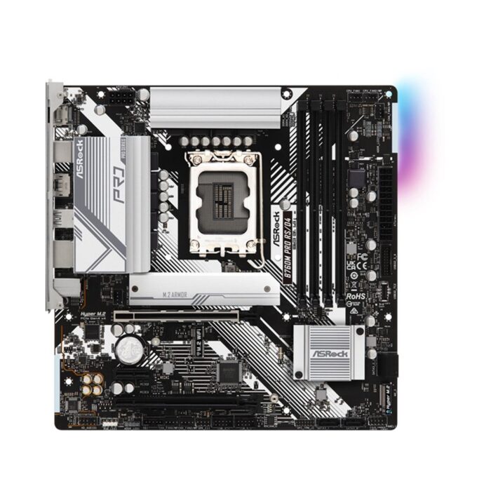 ASRock B760M PRO RS/D4 Motherboard, Intel Socket 1700, 12th/13th Gen - Image 2