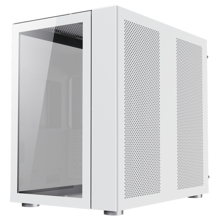 GameMax Infinity Mid-Tower ATX PC White Gaming Case Bundle With 6 x ARGB Fans Included - Image 6