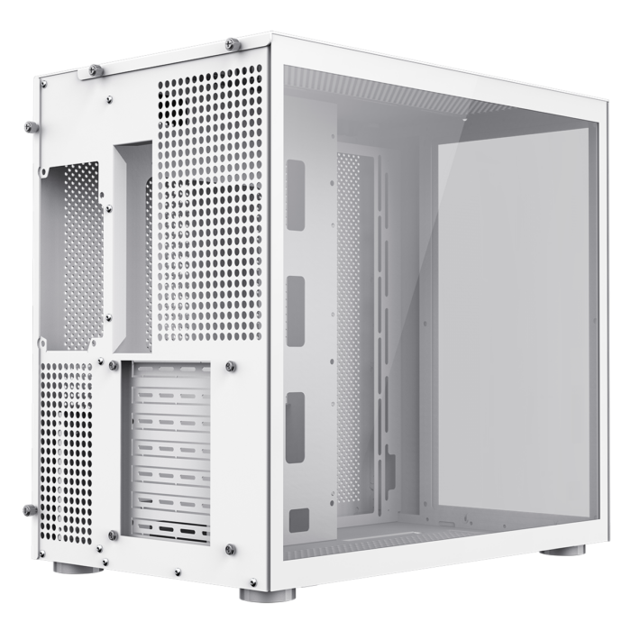 GameMax Infinity Mid-Tower ATX PC White Gaming Case Bundle With 6 x ARGB Fans Included - Image 8