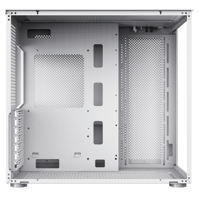 GameMax Infinity Mid-Tower ATX PC White Gaming Case Bundle With 6 x ARGB Fans Included - Image 10