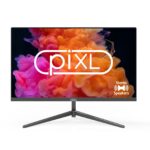 piXL PXD24VH 24 Inch Frameless Monitor, Widescreen, Full HD, VGA, HDMI, Internal PSU, Speakers
