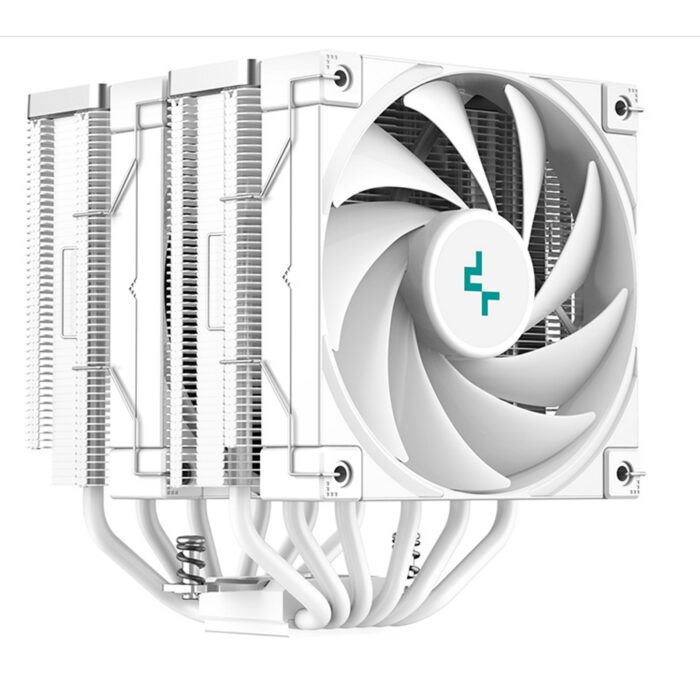 DeepCool AK620 WH Fan CPU Cooler, Universal Socket, 6 Heat Pipes, 260W , White Edition - Image 1