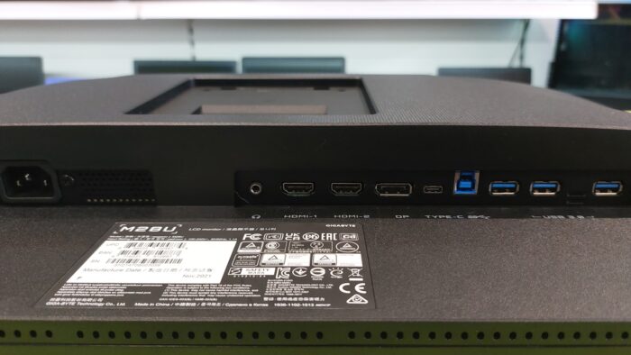 Used 28" 4K Gigabyte Gaming IPS Monitor M28U - Image 4