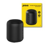 Prevo F9 Portable Wireless Rechargeable Speaker with Bluetooth, SD card slot, 5W, Black
