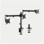 Triple Monitor Stand Clamp for 17-27inch Screens