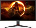 AOC 23.6" Curved Gaming Monitor (C24G2AE/BK), 1920 x 1080, 1ms, VGA, HDMI, DP, 165Hz