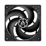 Arctic P12 TC Pressure-Optimised 12cm Case Fan w/ Temperature Control, Fluid Dynamic, 350-1800 RPM