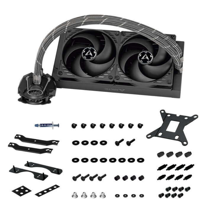 Arctic Liquid Freezer II 240mm Liquid CPU Cooler, PWM Fans & PWM Controlled Pump - Image 5