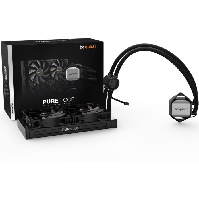 be quiet! Pure Loop AiO Liquid CPU Cooler, Universal Socket, 240mm Radiator - Image 3