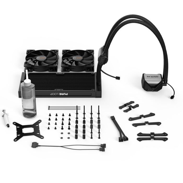 be quiet! Pure Loop AiO Liquid CPU Cooler, Universal Socket, 240mm Radiator - Image 4