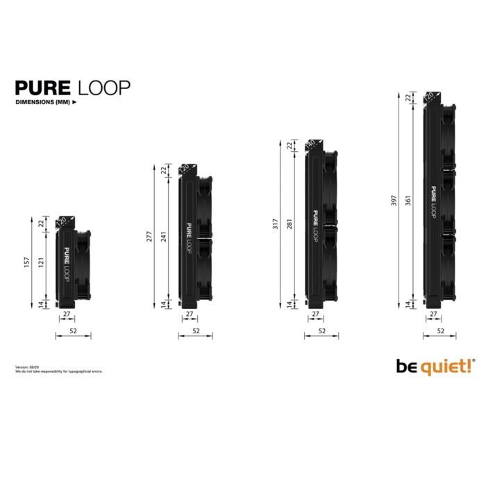 be quiet! Pure Loop AiO Liquid CPU Cooler, Universal Socket, 240mm Radiator - Image 5