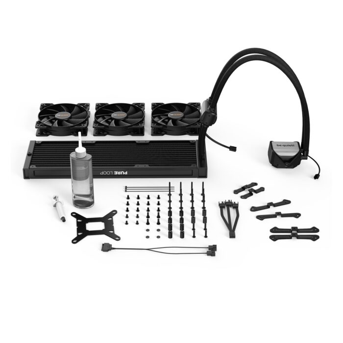 be quiet! Pure Loop AiO Liquid CPU Cooler, Universal Socket, 360mm Radiator - Image 3