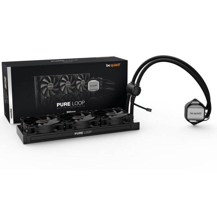 be quiet! Pure Loop AiO Liquid CPU Cooler, Universal Socket, 360mm Radiator - Image 2