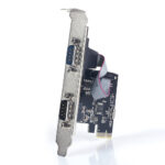 RS 232 Interface Expansion Card, PCI-Express to Dual Serial Ports