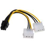 Adapter 2x Molex/PCI-Express 6-pin
