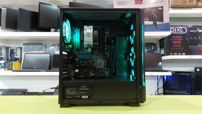CIT CROSSFIRE PC (12) Custom Gaming Desktop CIT Crossfire/ Ryzen 5 5500 4.20GHz / 16GB RAM / 1TB NVMe / Multi Choice Graphics - Image 8