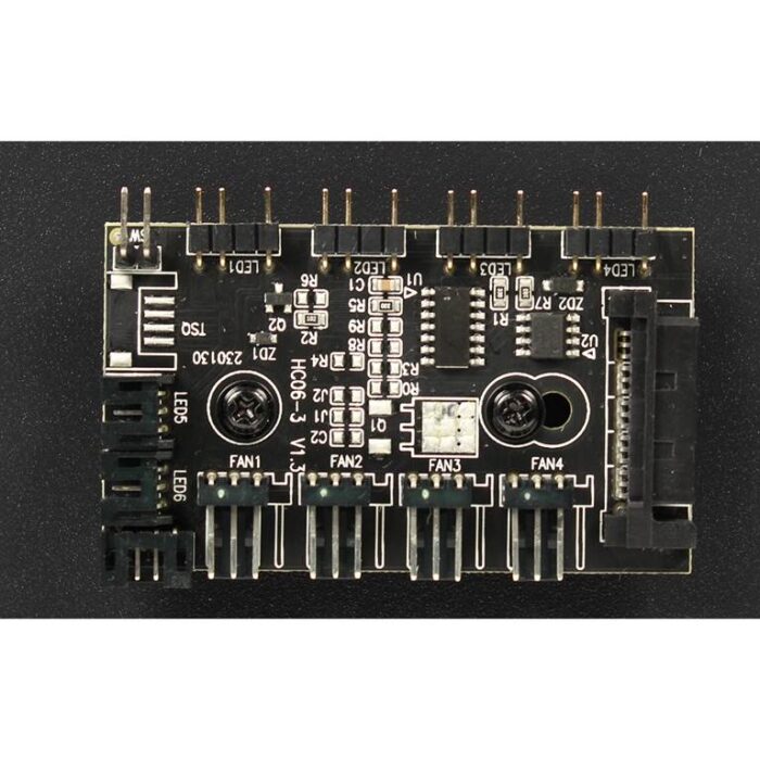 CIT Luna White Micro-ATX PC Gaming Case with 4 x 120mm Infinity ARGB Fans Included - Image 7