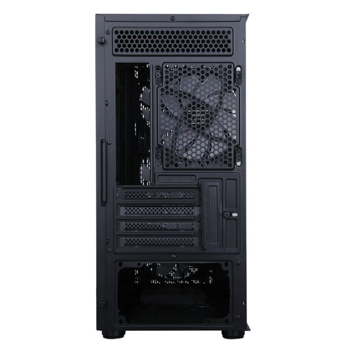 CIT Terra Black Micro-ATX PC Gaming Case with 4 x 120mm Infinity Fans Included - Image 7
