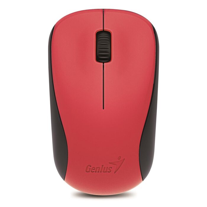 Genius NX-7000 Wireless Mouse, 2.4 GHz with USB Pico Receiver, 1200 DPI, 3 Button with Scroll Wheel, Red - Image 3