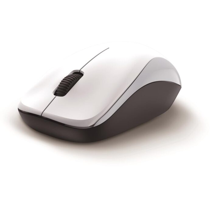 Genius NX-7000 Wireless Mouse, 2.4 GHz with USB Pico Receiver, 1200 DPI, 3 Button with Scroll Wheel, White - Image 4