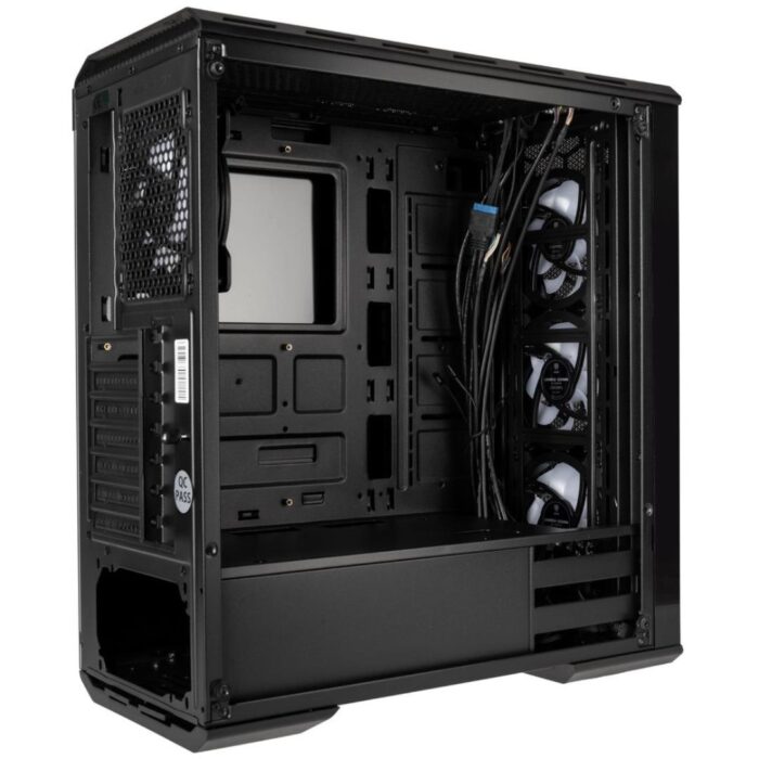 Kolink Levante V2 ARGB Midi Tower Gaming Case - Black - Image 5