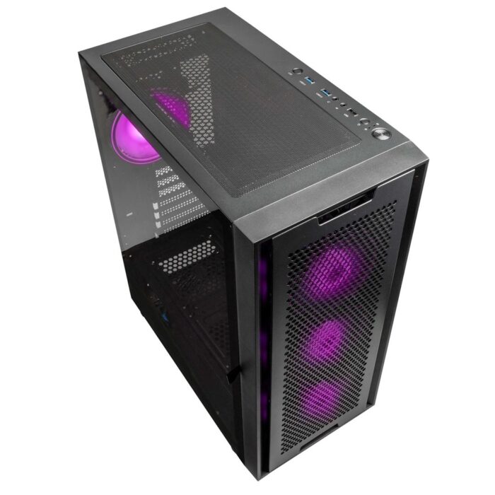 Kolink Observatory Duo ARGB Midi Tower Case - Black Window - Image 3