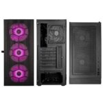 Kolink Observatory HF Mesh ARGB Midi Tower Case - Black - Image 2