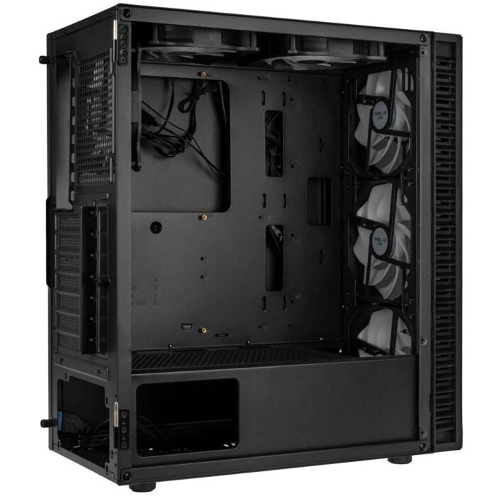 Kolink Observatory HF Mesh ARGB 2 Kolink Observatory HF Mesh ARGB Midi Tower Case - Black - Image 4