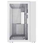 GamMax Infinity Mid-Tower ATX PC White Gaming Case With Tempered Glass Side Panel - Image 3